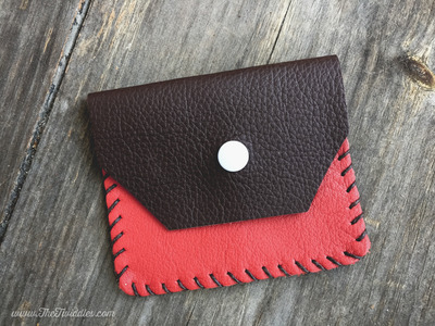 Red & Brown Leather 