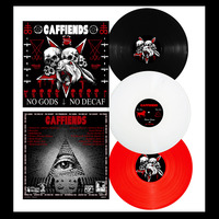 RGF-056 CAFFIENDS-"NO GODS NO DECAF" LP - Thumbnail 1
