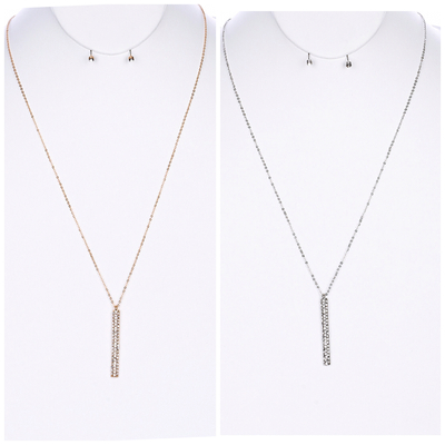 Nasra Bar Necklace