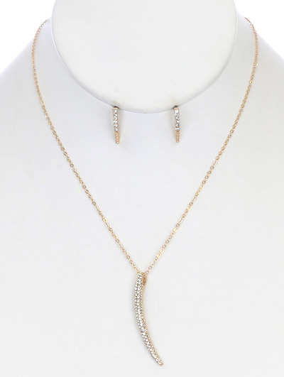 Haniyah Horn Necklace