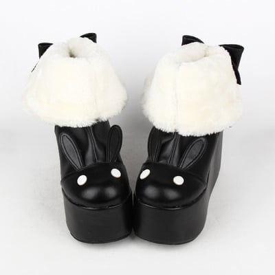 Kawaii rabbit ear lolita short boots sp164970 - Thumbnail 1