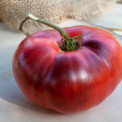 Indigo apple dark purple beefsteak heirloom tomato premium seed packet