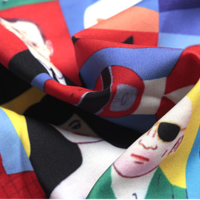 POP ART CARTOON FIGURED DYEING LOOSE SWEATSHIRT Q92816 - Thumbnail 4