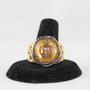 Steam Punk Princess Ring in Champagne Resin-2