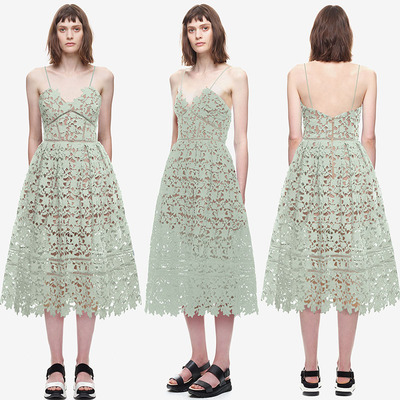 2016 summer design sexy slim lace party dress - Thumbnail 4