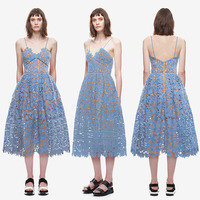 2016 SUMMER DESIGN SEXY SLIM LACE PARTY DRESS - Thumbnail 2