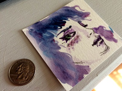 Original "Viola" Watercolor