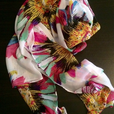 Floral/sun scarf!