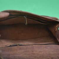 11" Leather bag Embossed Handbag Women purse Shoulder bag Cross body Purse Bags Leather Purse leather messenger bag - Thumbnail 4