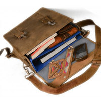 Vintage Handmade Leather Laptop Backpack Mac-book Messenger Office Satchel Shoulder School Collage Bag - Thumbnail 4