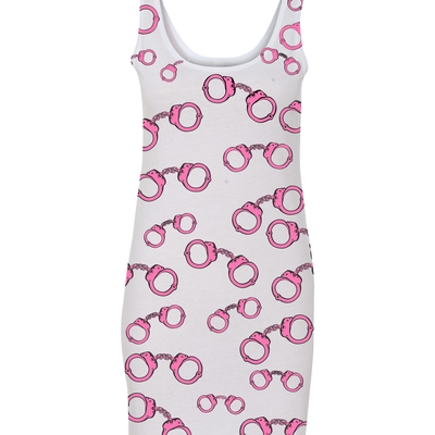 Hand cuffs ladies tank dress # 801w