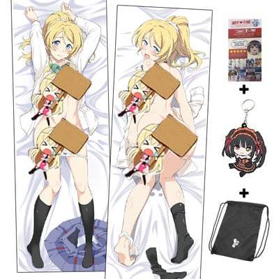 New ayase eli anime dakimakura japanese hugging body pillow cover adp61075