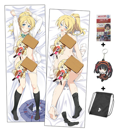 New Ayase Eli Anime Dakimakura Japanese Hugging Body Pillow Cover ADP61075