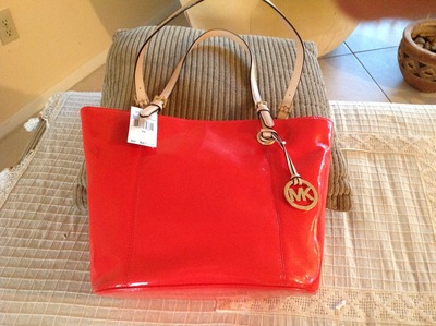 100% Authentic Brand New Michael Kors Leather Tote