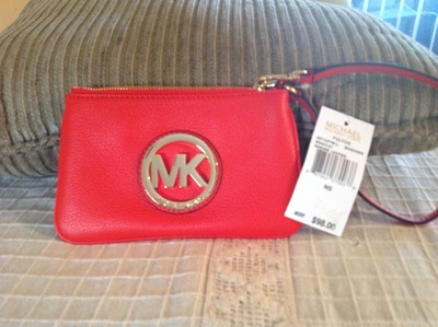 100% Authentic Brand New Michael Kors Wristlet 