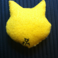 'The Heart Cat Emoji' custom catnip toy! - Thumbnail 1