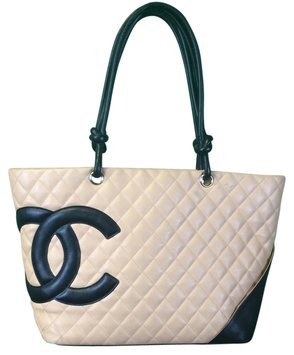 Chanel quilted tote bag