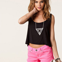 STREET FASHION SWEET HOLLOW HEART BACK TANK TOP SM15SBX13 - Thumbnail 4