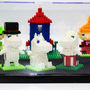 MOOMIN VALLEY 6 Character Micro Block Nano Block Moomin's Family Little My Set - Thumbnail 3