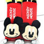 MICKEY MOUSE Car Mulit Use Seat Belt Cover Decoration Set Car Use Baby Cart Use - Thumbnail 4