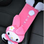 MY MELODY PINK COLOR Car Mulit Use Seat Belt Cover Decoration Set Car Use Baby Cart Use - Thumbnail 4