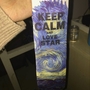 Van Gogh's Sky KEEP CALM & LOVE STAR Adorable Cool Design  8 cm NECK TIE - Thumbnail 2