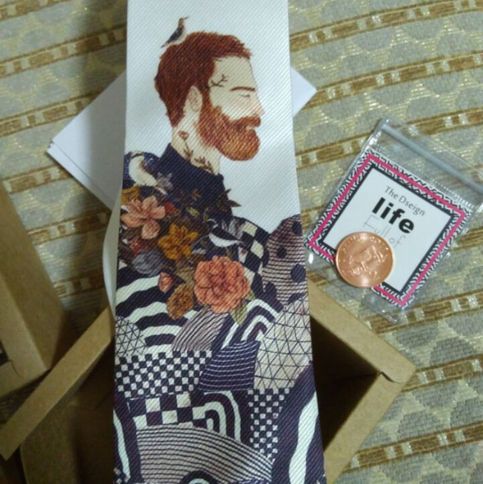 SCHOLAR BRAIN STORMING Adorable Cool Design NECK TIE