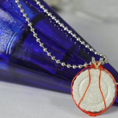 Bottlecap! euphoria resin necklace and silver chain - Thumbnail 5