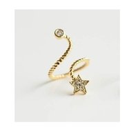 Embellished Crystal Ring  - Thumbnail 1