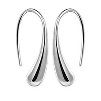 .925 Silver Teardrop Earrings 