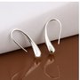 .925 Silver Teardrop Earrings -1
