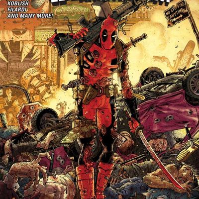 Deadpool #7 25th anniversary *signed by amy*