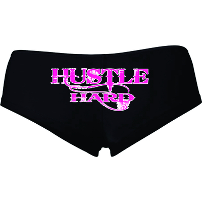 Hustle hard ladies booty shorts # 660