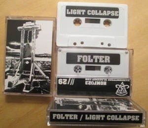 HOMF023 - Folter / Light Collapse c62 cassette tape