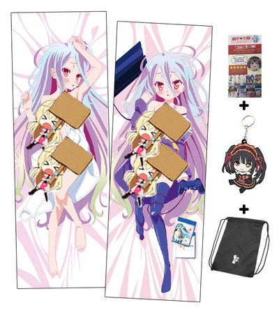 New Shiro Dakimakura Japanese Hugging Body Pillow Cover ADP61090