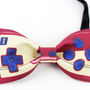 GAME CONTROLLER RED & WHITE Game Machine Cool Design BOW TIE Nice Gift Good for Causal Party Use - Thumbnail 3