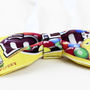 M&M Chocolate Yellow Color Cool Design BOW TIE Nice Gift Good for Causal Party Use - Thumbnail 4
