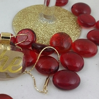 Gold Collection "THE!!!" Word Play, Oval, Necklace  - Thumbnail 2