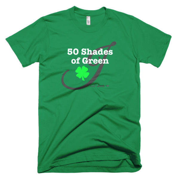 50 Shades of Green - New St Patrick's Day Mens Tee by Jocuto 