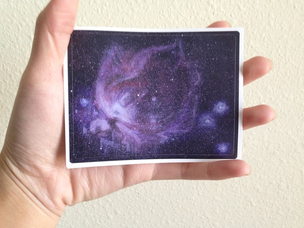 Orion Nebula 3"x4" Matte Sticker