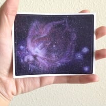 Orion Nebula 3"x4" Matte Sticker