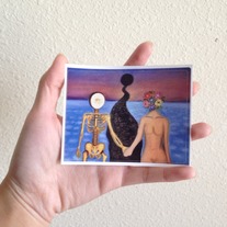 Soulmates 3"x4" Matte Sticker