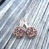 12mm Drop Dangle Earrings - Thumbnail 2
