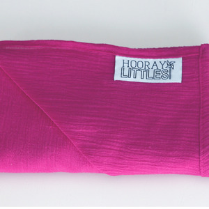 Car Seat Swaddle - Fuschia