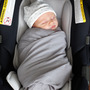 Car Seat Swaddle - Silver  - Thumbnail 1