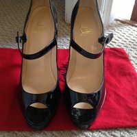 100% Authentic Brand New, Louboutin Mary Janes - Thumbnail 2