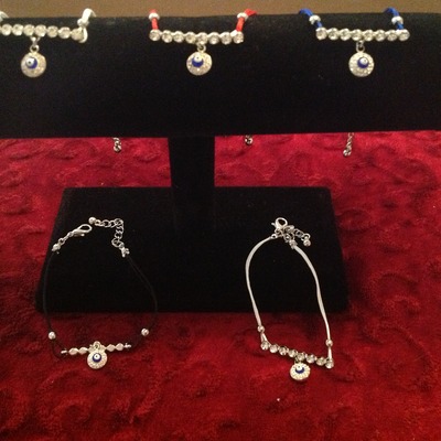 ✨brand new, evil eye bracelets - adjustable