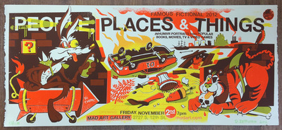 Famous Fictional 2012 print