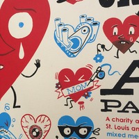 Love Crush Art Party print - Thumbnail 1