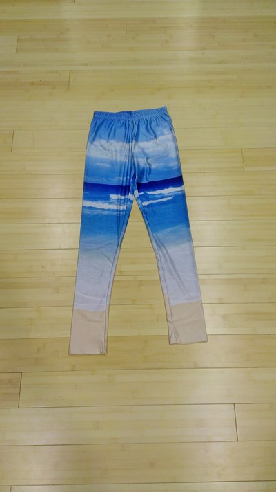 Beach and sky tights